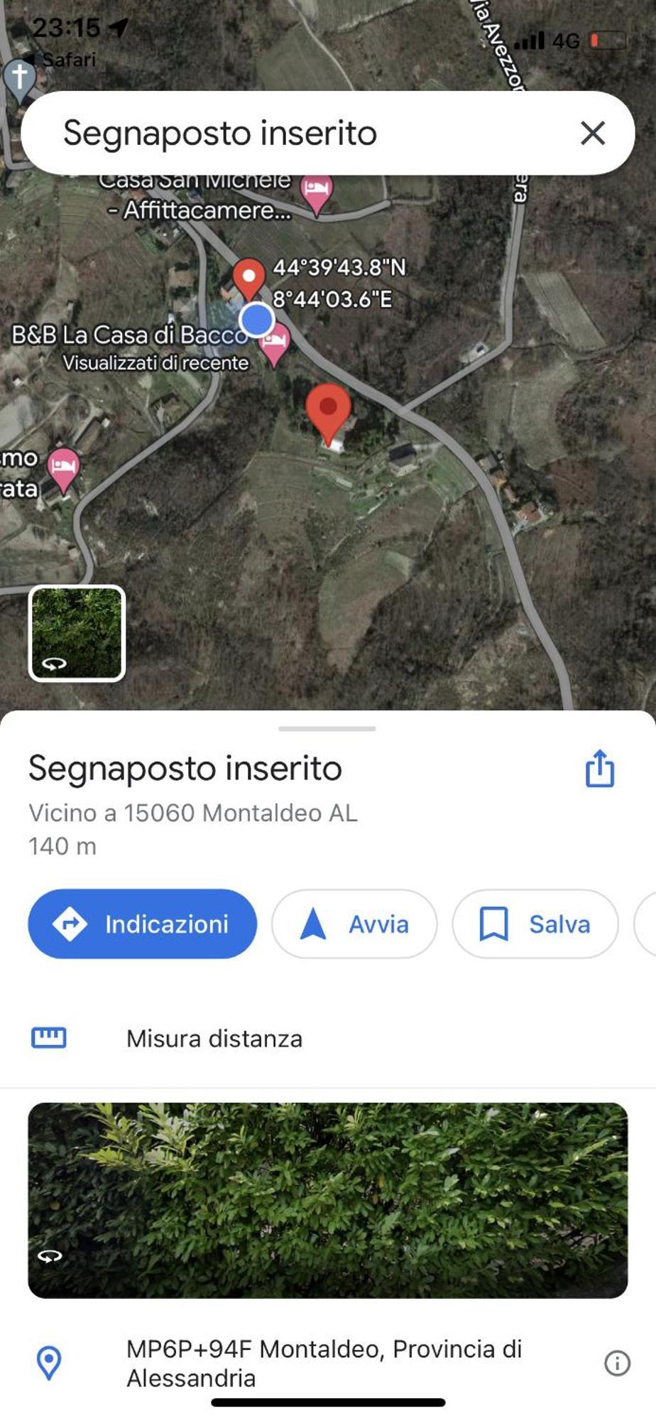 La Casa Di Bacco B&B Lerma Exterior foto